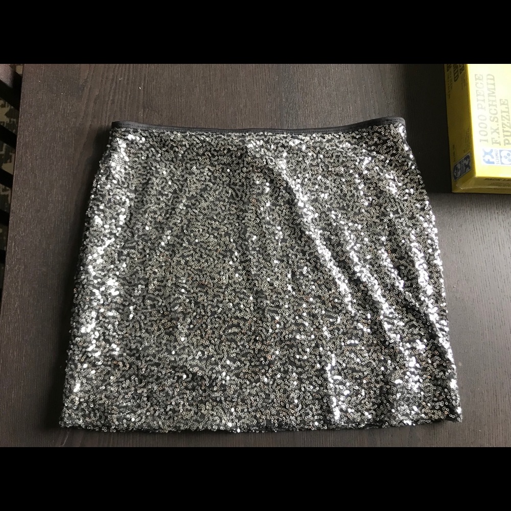Express Sequin Skirt